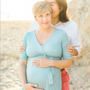 Maternity Wrap Dress